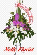 standing flower selamat ultah SF-003