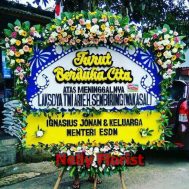 bunga papan duka cita
