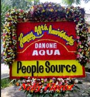 papan karangan anniversary BPA-008