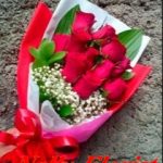 bouquet ultah mawar merah BU-010