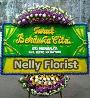 papan karangan duka cita DCT-002