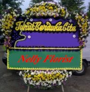 bunga rangkaian duka cita DCT-009