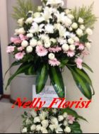standing flower selamat SF-012