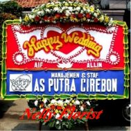 bunga karangan wedding WE-014