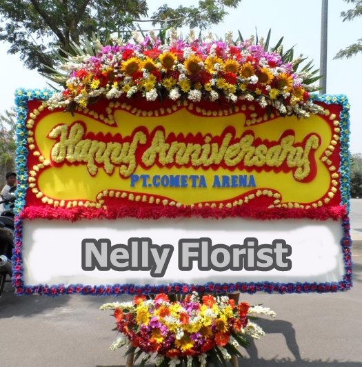 Selamat datang di Nelly Florist Bandung, toko bunga yang siap membantu Anda dalam membuat momen spesial Anda menjadi lebih berkesan dengan bunga papan yang indah dan berkualitas. Kami menyediakan berbagai jenis bunga papan untuk segala acara seperti pernikahan, khitanan, peresmian gedung, acara duka cita, dan masih banyak lagi.